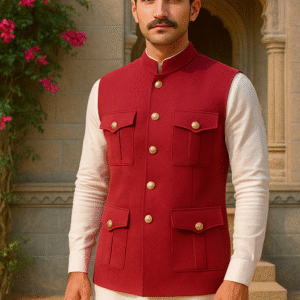 Classic Maroon Hunter Jacket