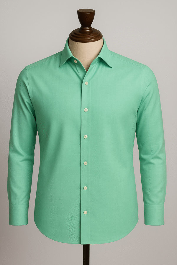 Croneeck – Fresh Mint Cotton Shirt