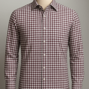 Brown Check Shirt
