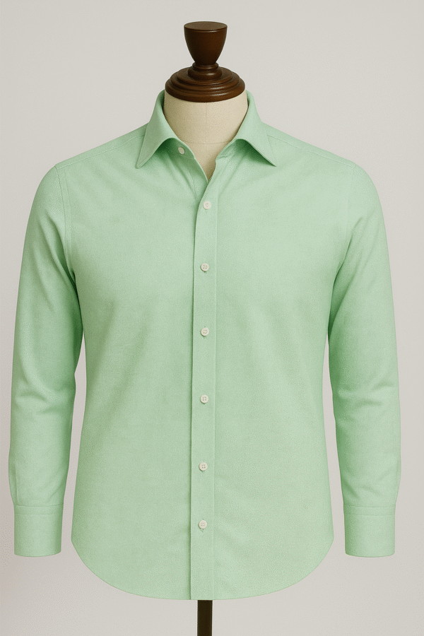 Cotton – Light Mint Green Shirt
