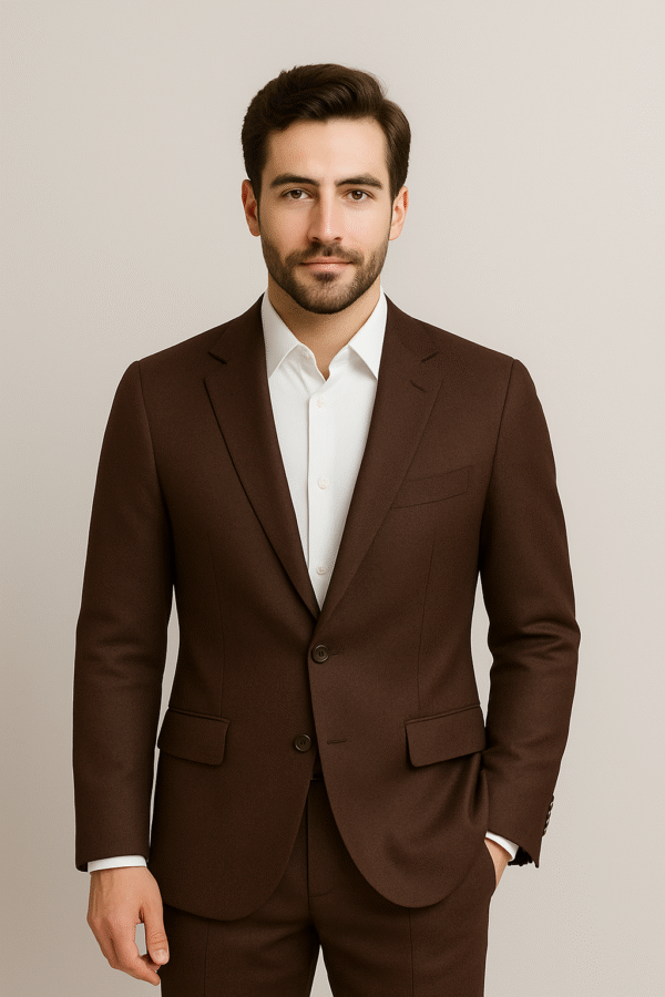 Croneeck-Coffee Brown suit