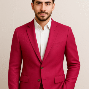 Croneeck-Dark Cherry maroon suit