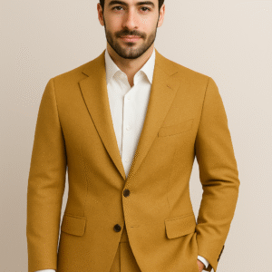 Croneeck-Mustard Yellow Suit