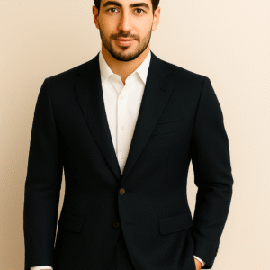 Croneeck - dark charcoal gray suit